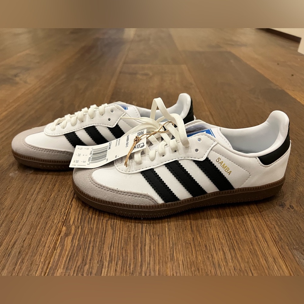 Adidas Samba Kids Shoes - White and Black